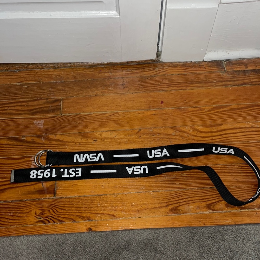 Forever 21 NASA USA Black Belt